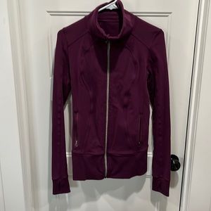 Lululemon zip up jacket with thumb holes
